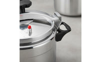 Aluminum Pressure Pot Pressure-Safe-Resistant Stovetop Pressure Pot Cookware Safety Locking Lid Kitchenware Multi-Functional