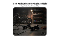 Motorcycle Backrest Luggage Rack Kit Multifunctional Motorcycle Backrest Luggage Rack Fast Release Sissy Bar Ergonomic Design