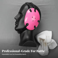 Soft Chin Cup Wrestling Headgear Adjustable Straps Jiu Jitsu Ear Guard Secure Fit MMA Ear Protector Shock-Absorbing for Wrestlers, Grapplers, Young Athletes, Sparring, Training, Competition