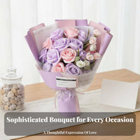 Scented Soap Blossom Arrangement Everlasting Soap Flower Arrangement