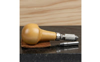 Alloy Chuck Hand Twist Drill Precision Made Manual Hand Drill Wood Handle Pin Vise for Hobbyists