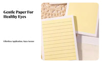60 Sheets Y Notes Tearable Self Note Pad Cleanly Removable Lined Y Notes for Students, Professionals, School, Reminders, Planner