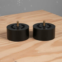 4 Pieces Air Conditioner Anti-Vibration Pad Easy Installation Heating and Cooling System Rubber Isolator Feet Weather Resistant Damping