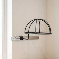 Hat Holder Metal Dome Wall Mounted Curve Protector for Retail