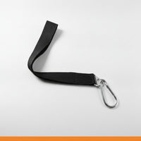 Heavy-Duty Weight Loading Strap with Hook Fitness Nylon Strap with Carabiner Sturdy Weightlifting Accessory Long-Lasting for Weightlifters