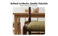 French aesthetic Curved spine Upholstered Chair Retro Design Vanity Stool Elegant Home Furnishing ergonomic supportive spinerest for Interior Decorators, residents, Adults, Restaurant, Dining Room, Bedroom, Makeup Corner