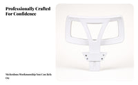 Mounting Stem Office Chair Headrest Accessory Curved Frame Molded Plastic Headrest