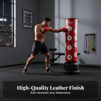 Freestanding boxing freestanding striking station Stable Base Upright Striking Station Boxing Bag for Adults, fighting Artists, Home Gym, Garage, Outdoor
