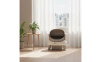 Smart Open-Top Automatic Litter Box Electric Self-Cleaning Cat Litter Box for Cats, Indoor, Home