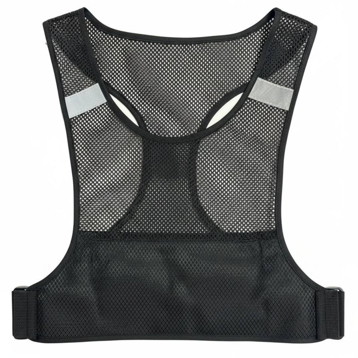 Running Vest Bag Reflective Front Chest Pack Hands Sports Vest with Pocket for Long-Distance Running Training
