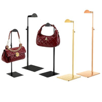 Stainless Steel Bag Display Stand for Retail and Live-Streaming