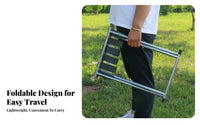 Foldable space-saving on-the-on-the-move Stool long-lasting foldable Seat sturdy Duty Portable Seating Lightweight for on-the-on-the-moveers, Backpackers, Fishing, Outdoors, Camping, Backpacking
