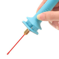 Clean Cut Electric Foam Cutting Pen Heat-Insulated Handle Hot Wire Styrofoam Cutter Adjustable Temperature for Crafters, DIY Projects