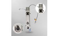 Hydraulic Disc Brake Actuator with 2-Inch Ball Head High-Strength Hydraulic Trailer Coupler Heavy-Duty for Contractors