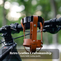 Universal Fit Bike Cup Holder Easy Installation Handlebar Cup Holder Sturdy and Long-Lasting for Motorcyclists, Scooter Cyclist S