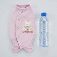 Small Dog Recovery Suit Four-Legged Clothing, Thin Breathable Cat Post Surgery Pet Clothing with Fasteners