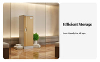Rustproof ABS Plastic Locker Long-Lasting Plastic Locker Multifunctional Changing Room Cabinet Large Capacity for Gym, Swimming Pool, School, Office