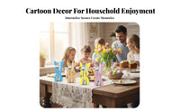 8 Pieces Easter rabbit and Carrot Utensil Sleeve Cartoon Design for Families