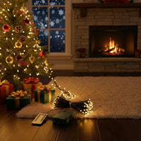 Warm Festive White Lights Long Length Wireless Controller Control Fairy Lights
