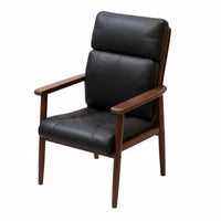Support High-Back Padded Chair Ergonomic Design Office Furniture Wide Seat Indoor Seating Scratch-Resistant Upholstery for Executives, Seniors, Students, Study Room, Workstation