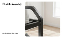 Multi-Tier Shoe Rack Space-Saving Narrow Shoe Shelf Easy to Assemble for Apartment Dwellers, Students, Dorm Room, Hallway, Bedroom