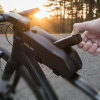 Large Capacity Waterproof Top Tube Bag Anti-Deformation Two-Wheeler Top Tube Bag Pressure Resistant Bike Frame Pouch Long-Lasting for Cycling, Road Riding, Mountain Biking