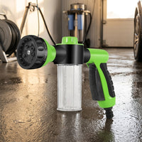 Pressure Wash Foam Sprayer for Car Cleaning and Detailing, High Pressure Garden Hose Nozzle with 8 Patterns