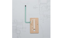 Replacement Part Drum Pedal Trigger Sensor Flexible Ribbon Lead Electronic Drum Trigger Sensor Mounting Holes