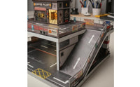 Double-Layer Parking Garage Built-in Lights Lighted Parking Garage Architectural Details Lighted Miniature Scene