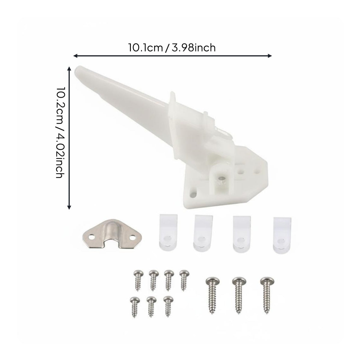 Marine Rate Meter Pitot Tube with Mounting Hardware Boat Rate Meter Pickup Tube Consistent Pressure Water Current for Watercraft