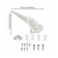 Marine Rate Meter Pitot Tube with Mounting Hardware Boat Rate Meter Pickup Tube Consistent Pressure Water Current for Watercraft