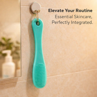 Finger Facial Cleansing Brush for Deep Pore Wash, Soft Silicone Bristle Tool for Nose Wings and Blackhead Removal