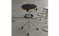 Realistic Feel Drum Practice Pad with Stand Portable Quiet Drum Pad Kit for Drummers, Beginners