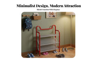 Multi-Tier Shoe Rack Space-Saving Narrow Shoe Shelf Easy Assembly for Apartment Dwellers, Homeowners, Entryway, Hallway, Dorm Room