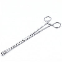 Clamping Forceps Stainless Steel Sponge Clamp Loop-Handled-Handled Forceps Long Slender