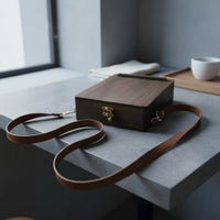 Writer's Carrier Box Multi-Functional Portable Writing Desk Bag Vintage Style Wooden Designer for Artists