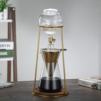 Glass Cold Brew Coffee Pot Set with Drip Brewer, Factory Wholesale