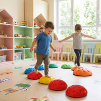 Balance Stepping Stone Sensory Half Dome Stepping Stone Half-Dome Balance Coach Safe Toy Molded for Children, Living Room