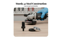 small Design 5mm to 10-millimeter Grinder Conversion Rod Portable 5mm to 10-millimeter Conversion Rod Multi-Functional Use Power Tool Adapter adaptable for DIY aficionados, homeowners, Professionals, Home renovation, Workshop, Metalworking, Polishing
