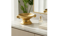 Compact Jewelry Tray Shallow Tray with Handles Lightweight Catchall Organizer Sturdy for Vanity