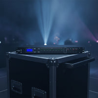 512-Channel DMX512 Recorder and Player Multifunctional DMX512 Protocol Controller Recorder with LCD Display Professional Rackmount DMX512 Protocol Controller Digital for Stage Technicians, Live Events, Theaters
