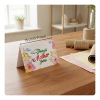 Maternal Appreciation Day Card  Multi-Occasion Parent Appreciation Card Premium Cardstock Stationery for Moms, Birthdays