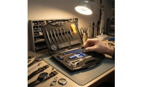 Watch Repair Kit Complete Watch Tool Set with Case Comprehensive for Watchmakers, Collectors, Strap Adjustment, Home Workbench