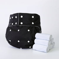 Adult Diaper with Inserts Absorbent Adult Cloth Diaper Breathable for Elderly