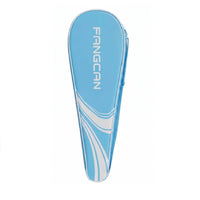 Structured Badminton Racket Bag Shielded Teardrop Badminton Bag for Carrying Rackets