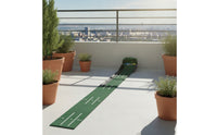 Golf Putting Mat with Ball Return Realistic Putting Mat with Ball Return Distance Markers for Golfers