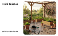 Self-Assembled Watering Irrigation Kit Easy Installation Automatic Plant Watering System Water Saving Drip Irrigation Kit for Home Gardeners