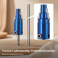 Hex Shank Pipe Thread Remover Stepped Body Valve Remover Metal Plumbing Tool Blue