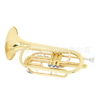 SLADE Marching French Horn with Three Valves for Band and Stage