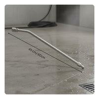 Heavy Duty Pressure Washer Bent Wand Easy Installation Pressure Washer Extension Wand Universal Fit Stainless Steel Spray Extension for Car Wash